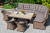 "Равенна" плетеное кресло из искусственного ротанга, цвет коричневый с серо-коричневой подушкой "Равенна" плетеное кресло из искусственного ротанга, цвет коричневый с серо-коричневой подушкой