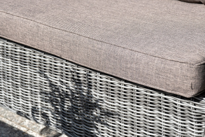 "Гляссе" лаунж-зона из искусственного ротанга, цвет графит