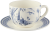 Чашка чайная с блюдцем для завтрака Jumbo Blue Чашка чайная с блюдцем для завтрака Jumbo Blue